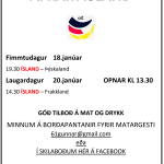 leikirnir 1 og 2