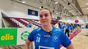 Var biti að kyngja fyrir okkur að taka þátt í umspilinu